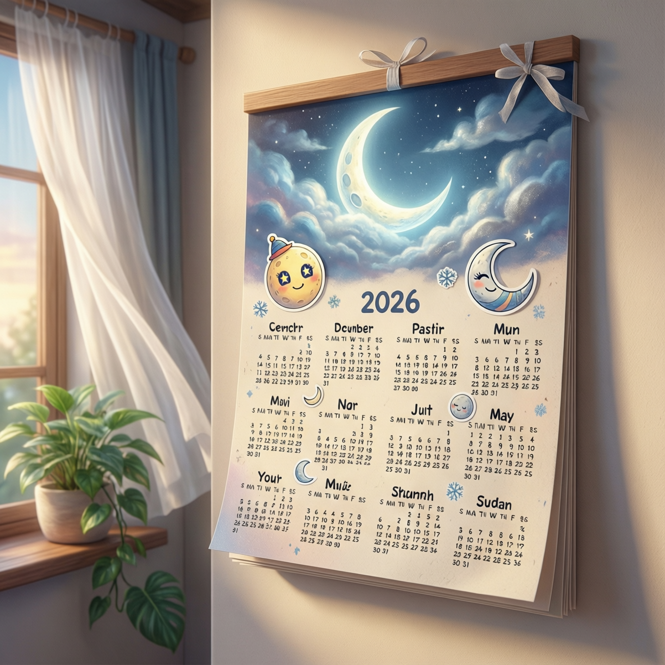 Киберы узнали, когда на небе появится Снежная Луна и остальные 11 полнолуний