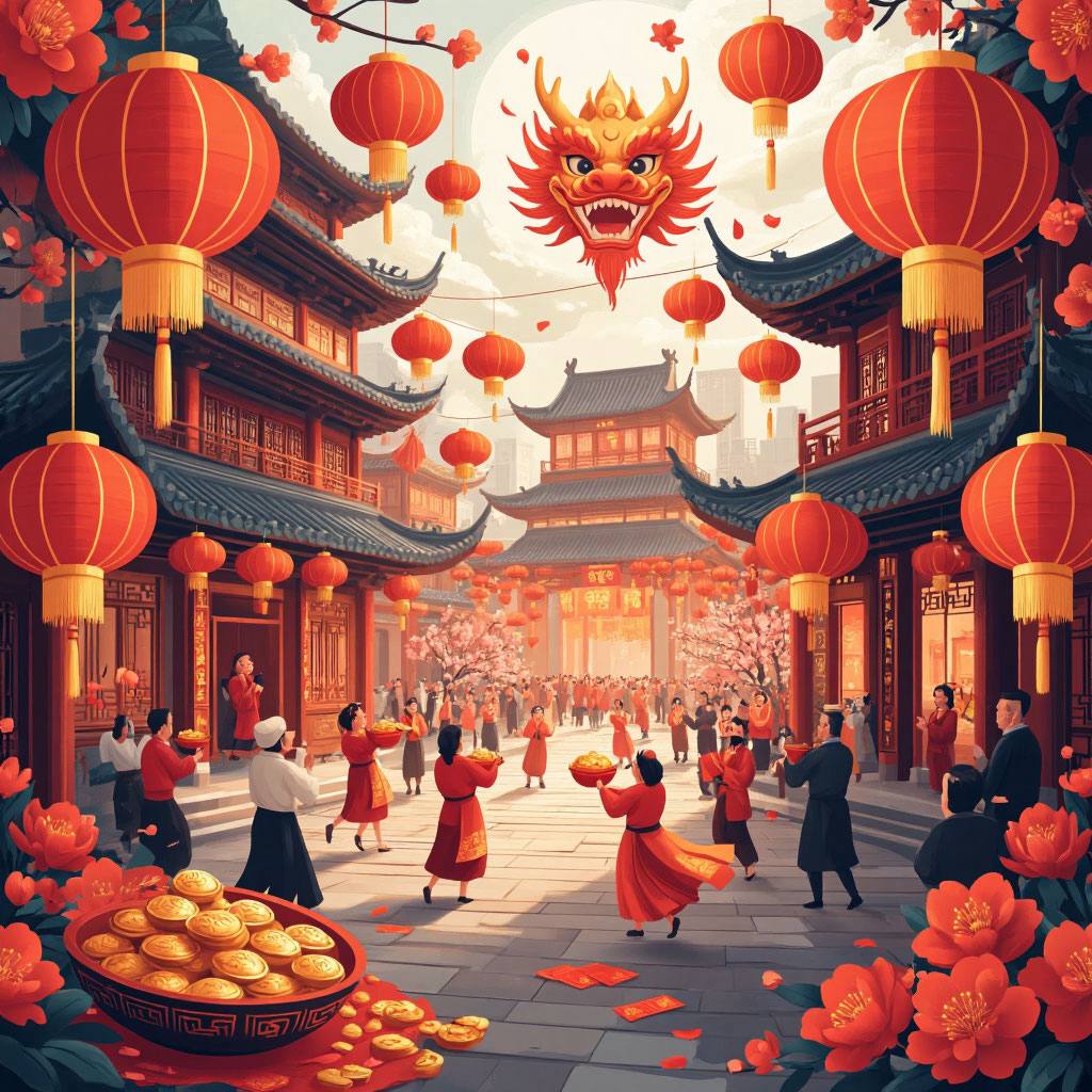 Киберы отметили начало Китайского Нового года