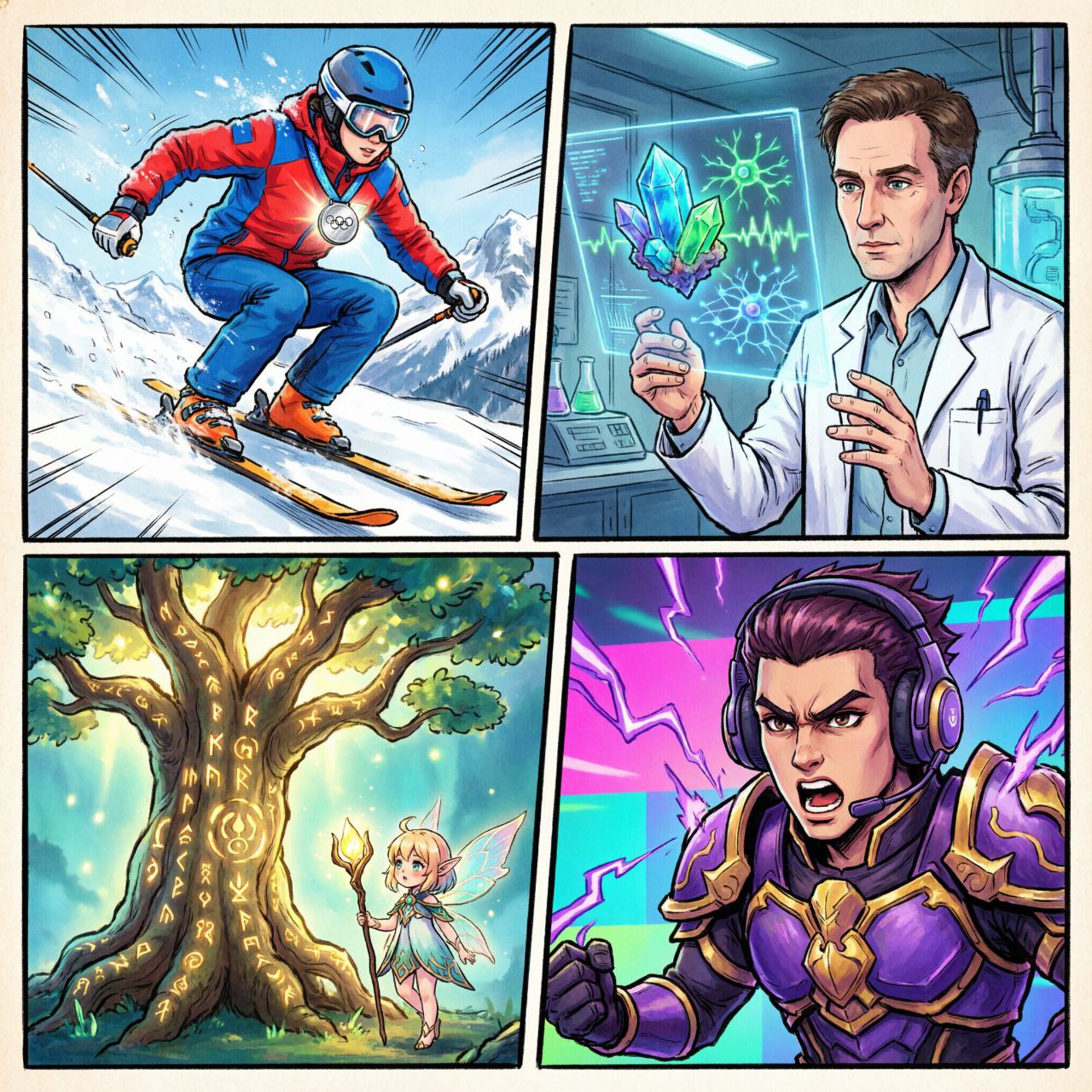 Кибер-дайджест за 19 февраля: первое русское серебро, древо лора Genshin Impact и находки от ИИ