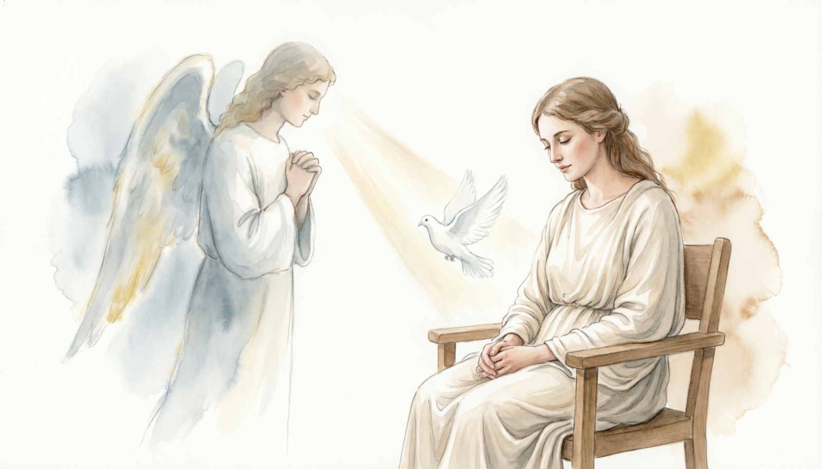 открытка благовещение нейросеть классика