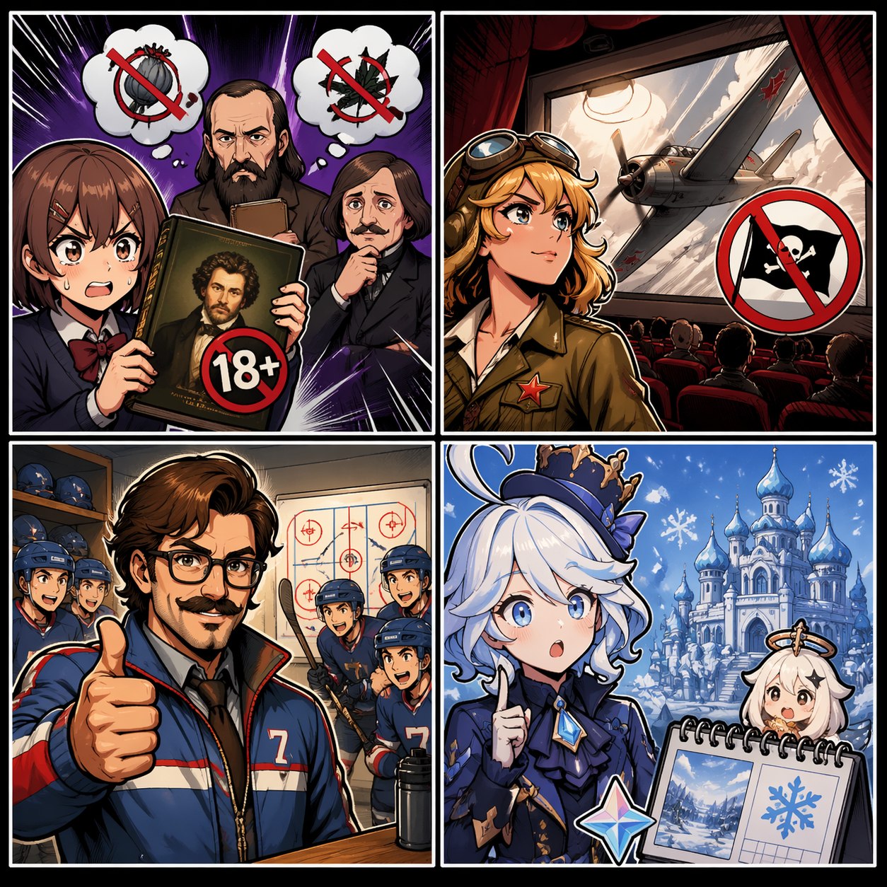 Genshin Impact Снежная Пушкин Лапенко