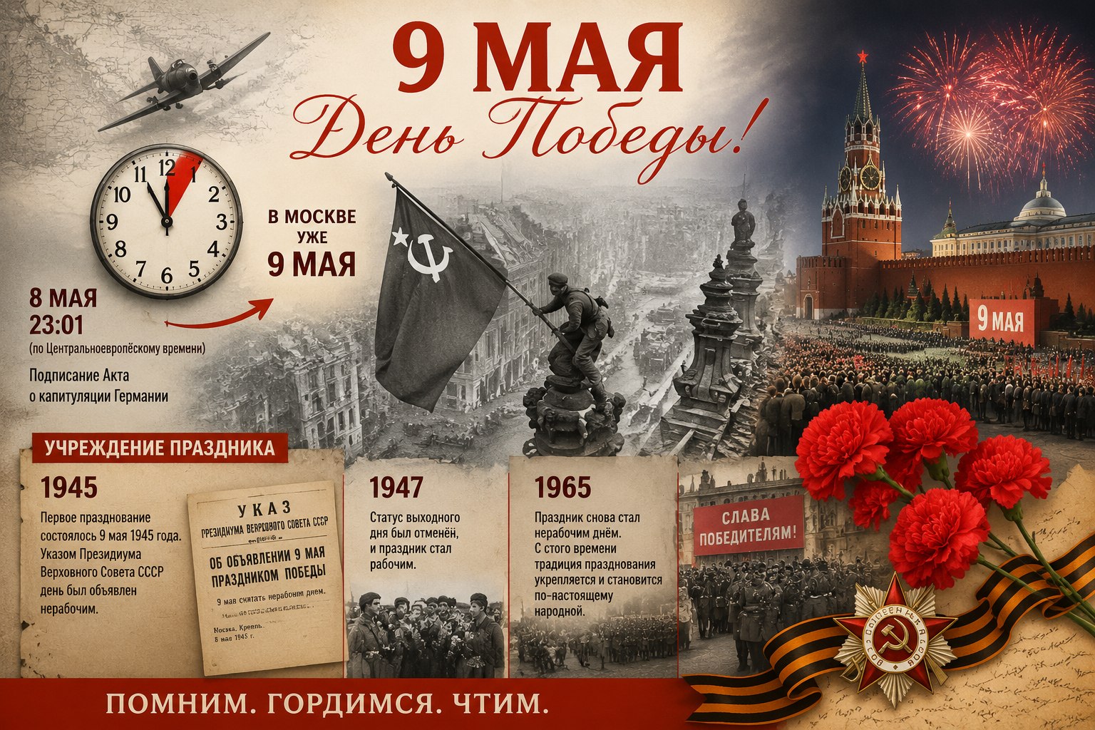 История праздника 9 мая: как зародился День Победы