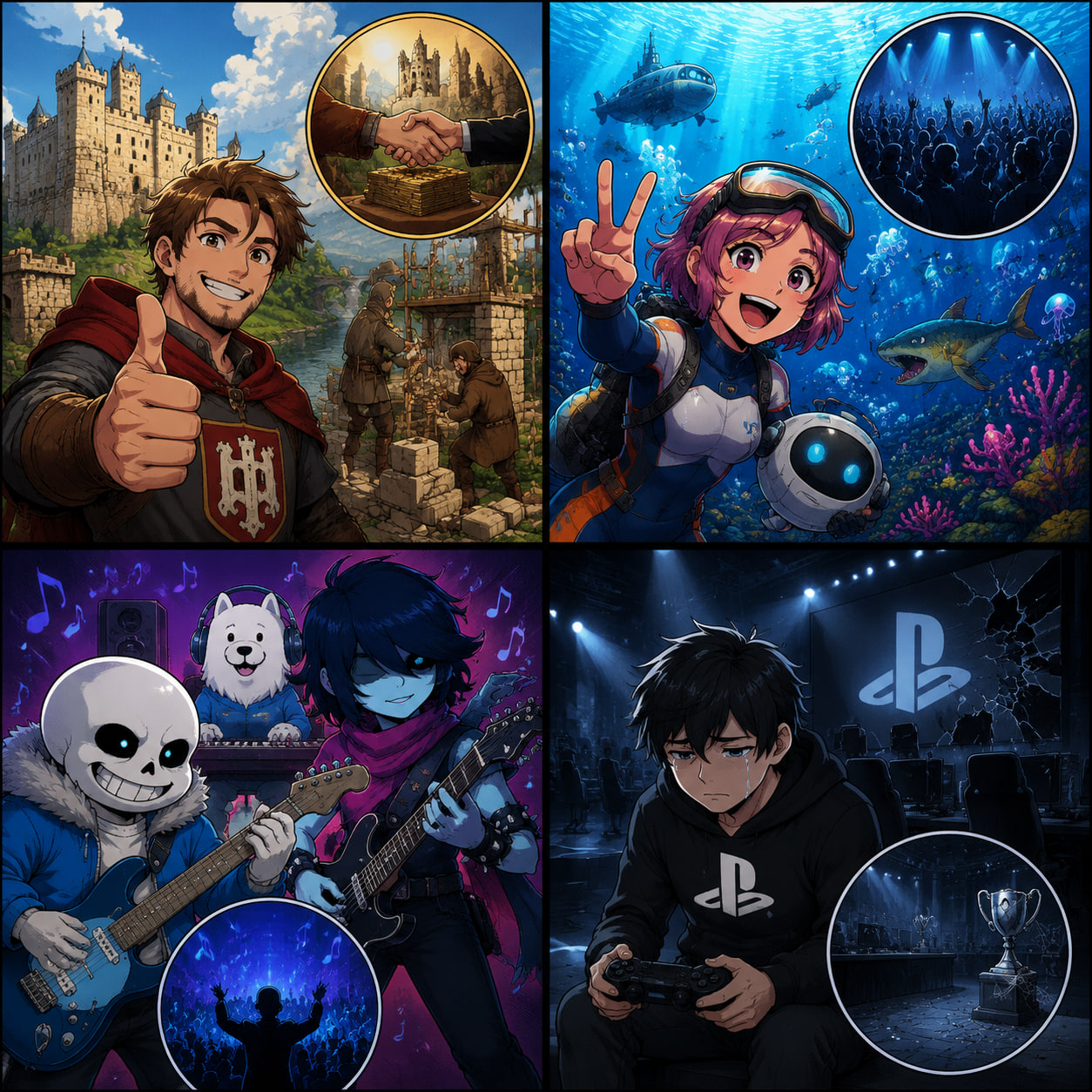 Кибердайджест за 15 мая: ремиксы на саундтреки Deltarune, Разработчики Kingdom Come: Deliverance восстановили замок и многое другое.