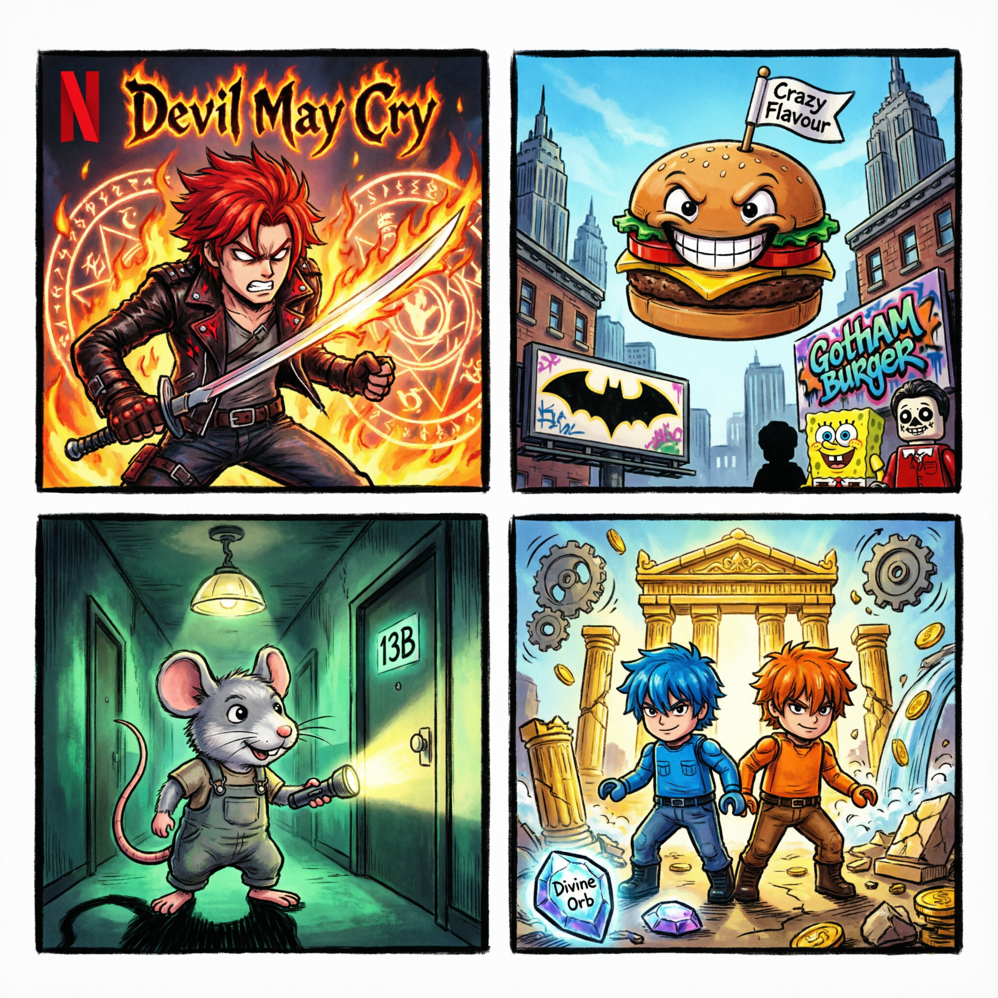 Кибердайджест за 5 июня: 3 сезон Devil May Cry, пасхалки в LEGO Batman: Legacy of the Dark Knight, адвенчура Mousebusters и баг в Path Of Exile 2